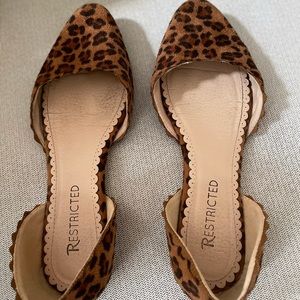 Restricted Animal Print Flats